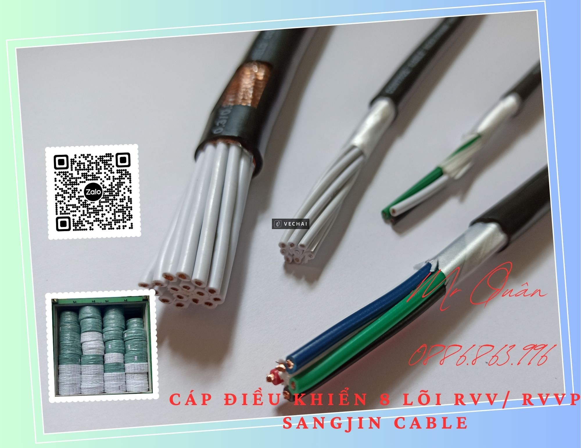 HCM: Tổng kho phân phối cáp điều khiển Sangjin chính hãng