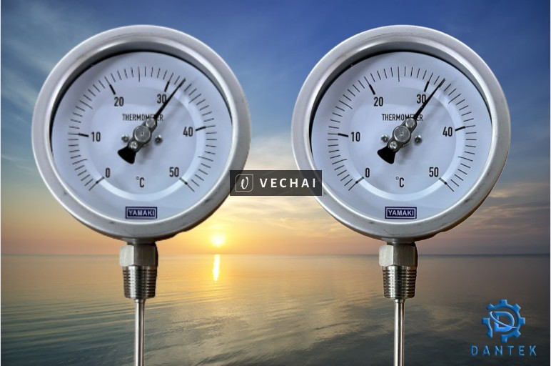 Đồng Hồ Nhiệt Độ Yamaki 0-50°C – Giải Pháp Đo Nhiệt Chính Xác, Bền Bỉ Cho Hệ Thống Công Nghiệp
