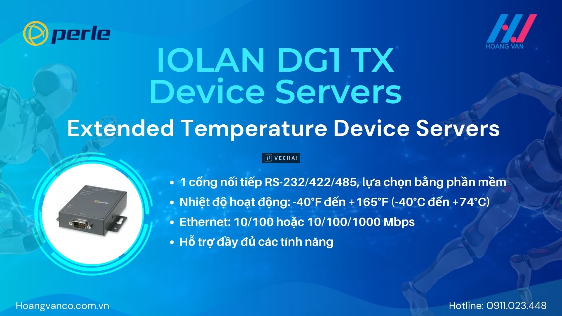 IOLAN DG1 TX – Siêu giải pháp kết nối công nghiệp