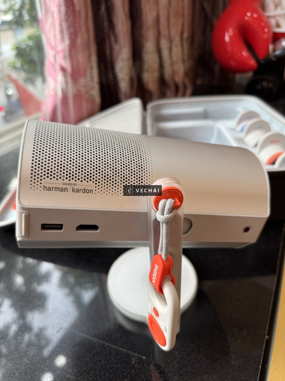 Cần pass máy chiếu thông minh Xgmini Play 6 full phụ kiện kèm 4 lens, tặng kèm túi chống sốc