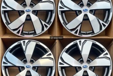 bộ mâm zin subaru forester 18 inch theo xe đẹp ken