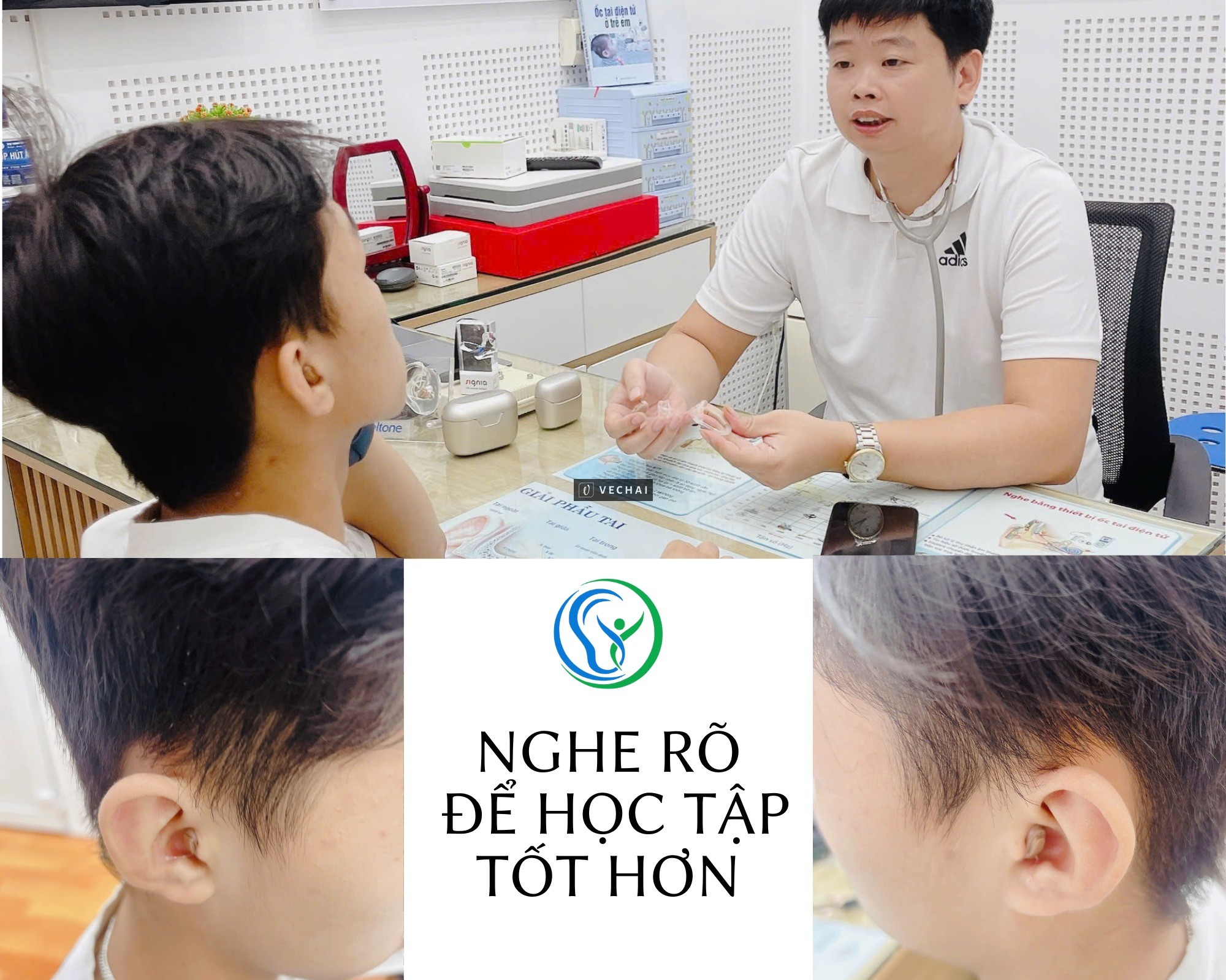Máy trợ thính giúp nghe rõ để học tập tốt hơn