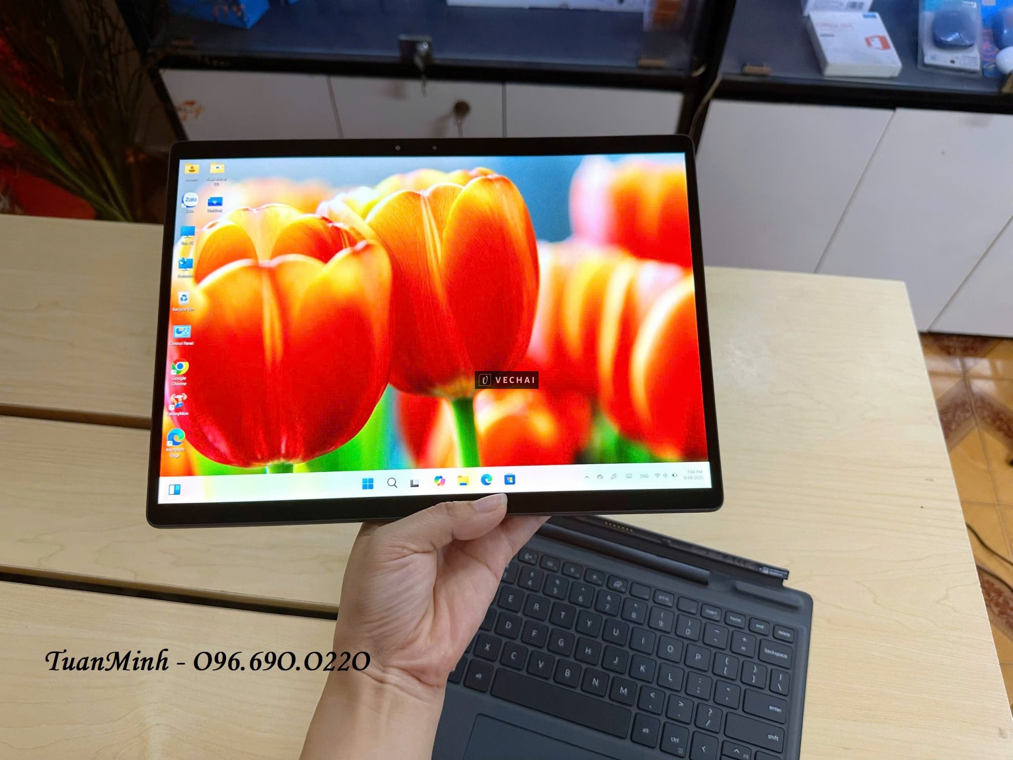 Dell Latitude 7320 Detachable – Core i5 1140G7 – RAM 8GB – SSD 256GB – màn 13" FHD Touch 500nits