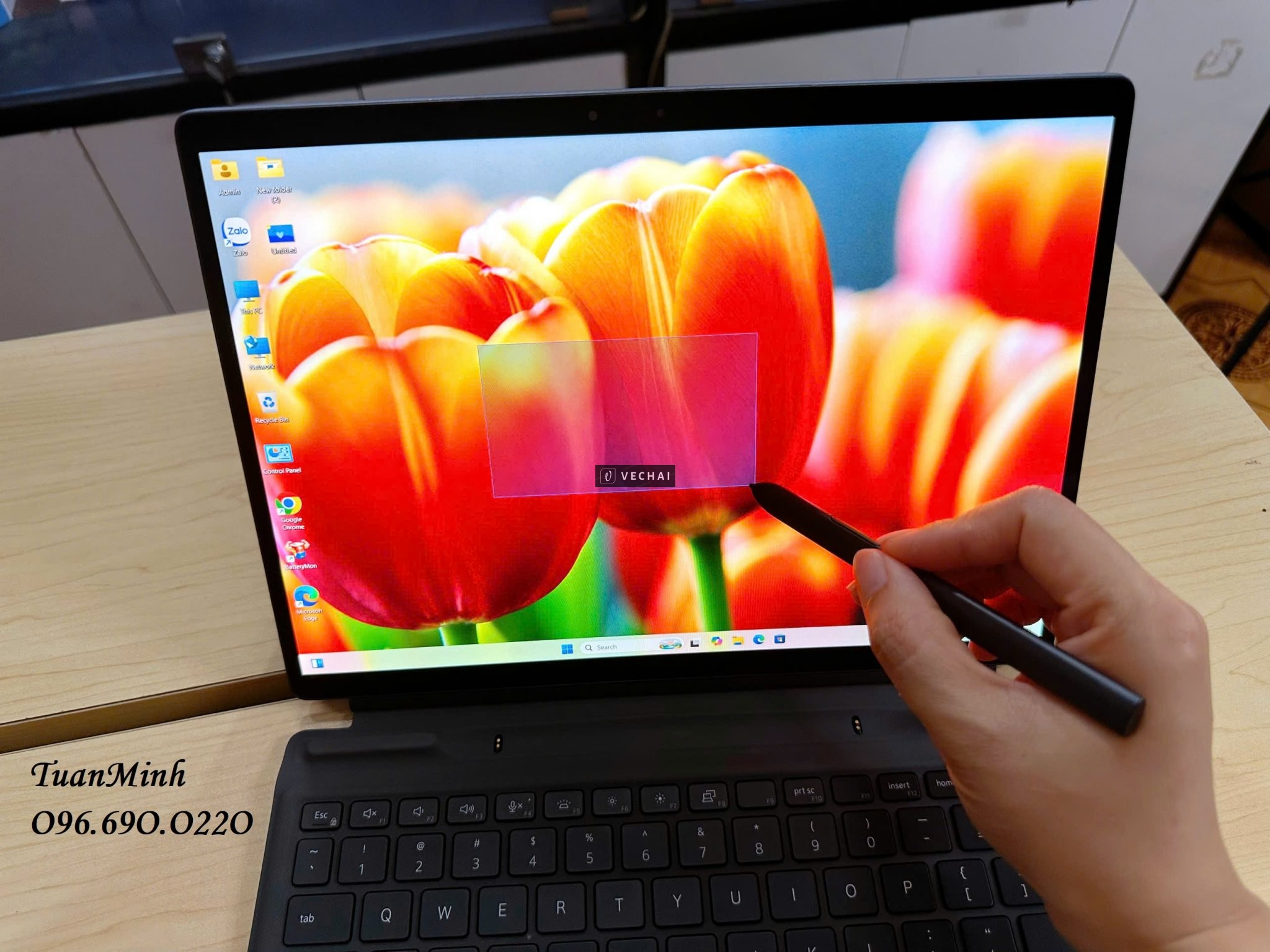 Dell Latitude 7320 Detachable – Core i5 1140G7 – RAM 8GB – SSD 256GB – màn 13" FHD Touch 500nits