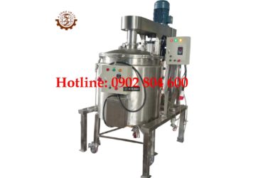Máy nhũ hóa chân không kết hợp gia nhiệt 200 lít