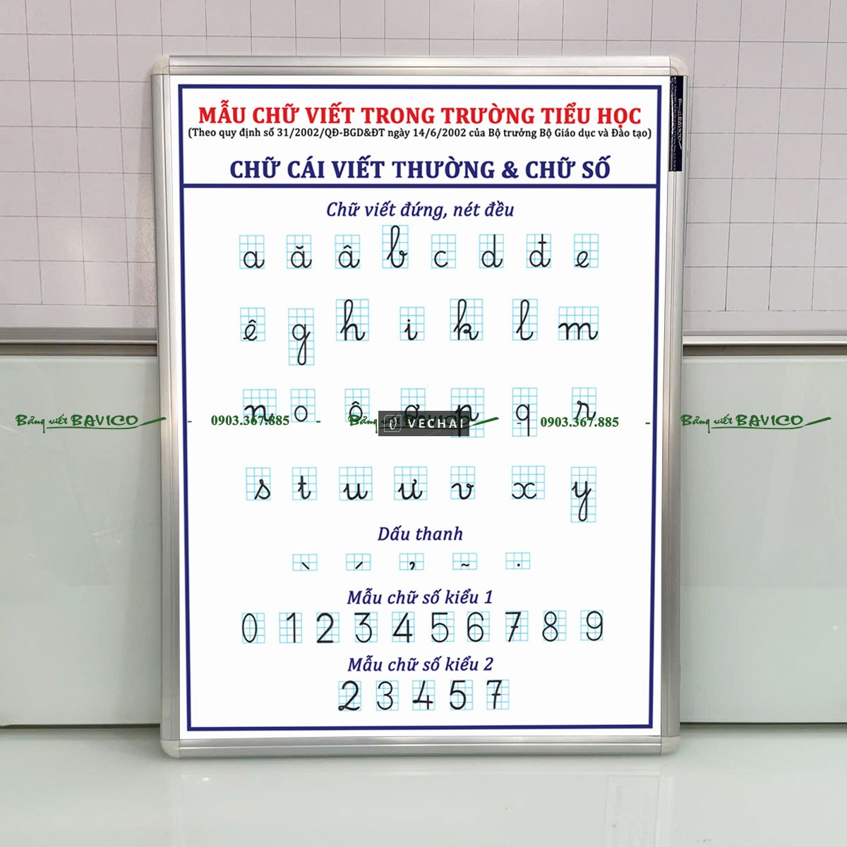 BẢNG CHỮ CÁI TIẾNG VIỆT CHO BÉ