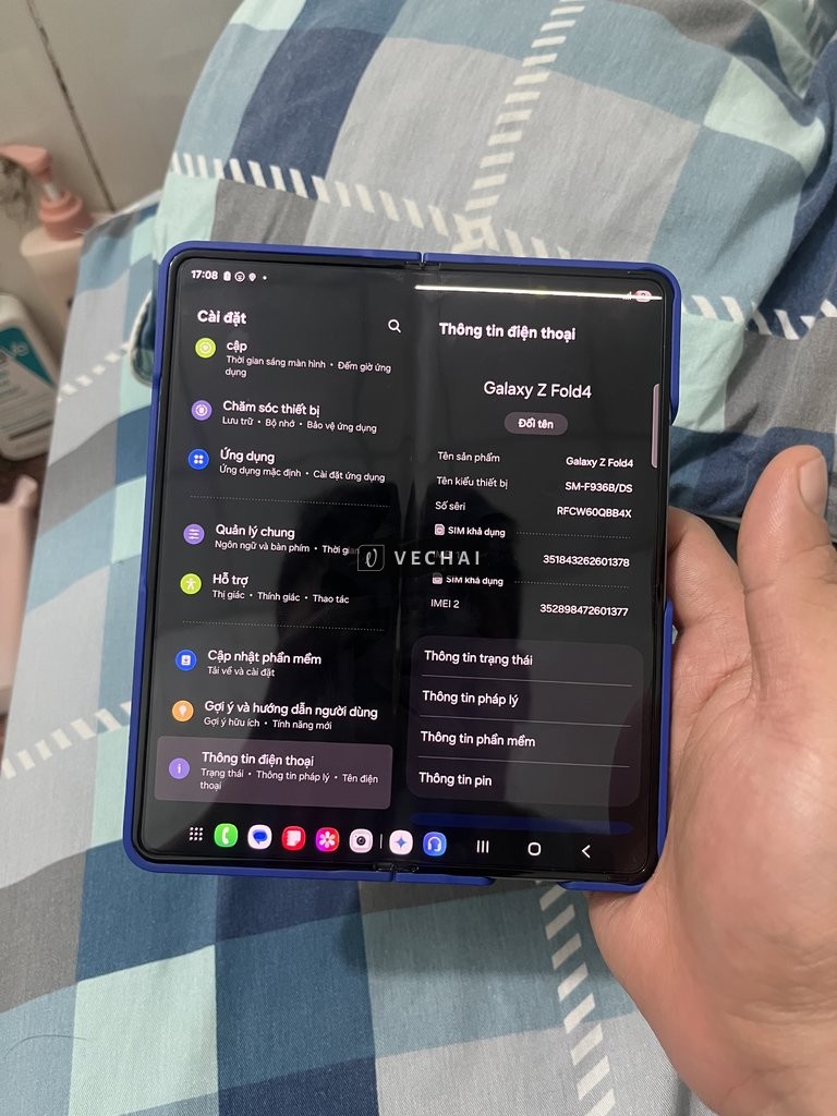 Bán Samsung z fold 4 sọc màn trong + mực