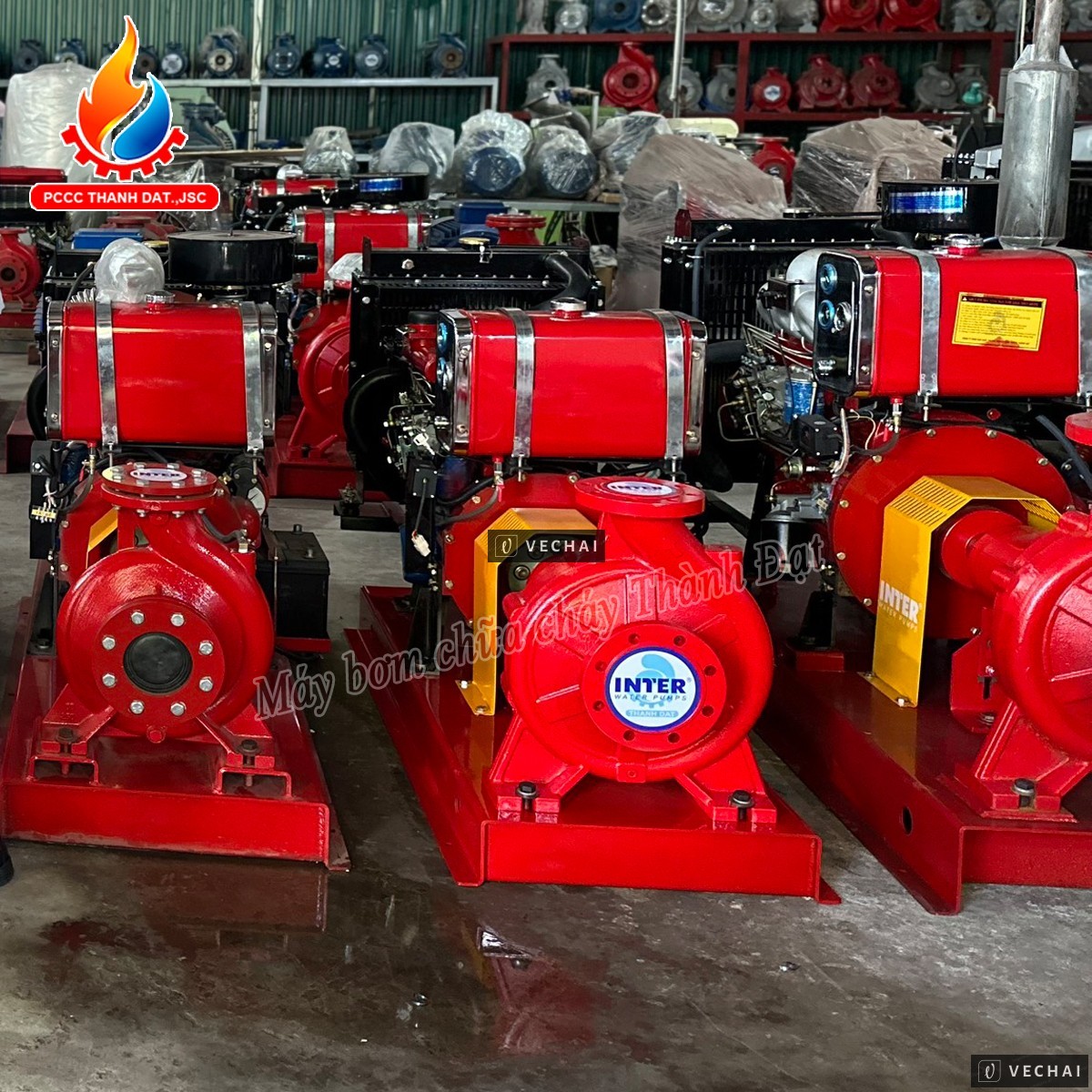 Báo giá máy bơm chữa cháy diesel 30HP 22KW