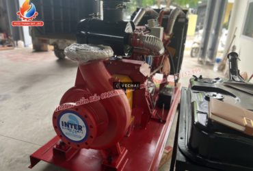 Báo giá máy bơm chữa cháy diesel 75HP 55KW