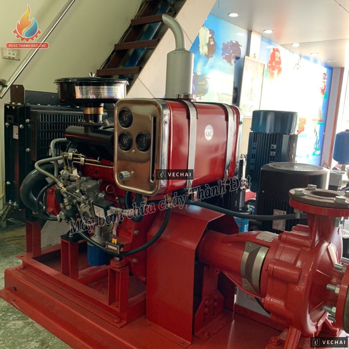 Báo giá máy bơm chữa cháy diesel 125HP