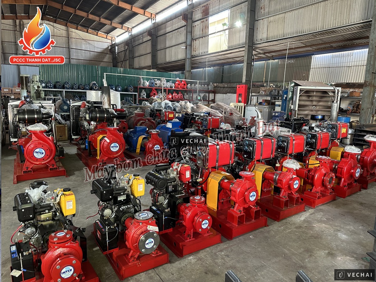 Báo giá máy bơm chữa cháy diesel 40HP 30KW