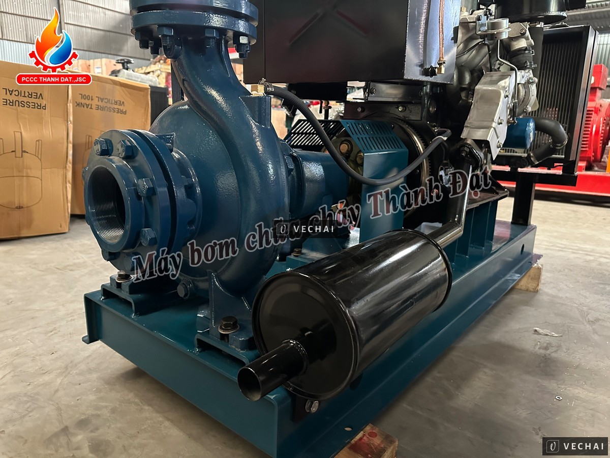 Báo giá máy bơm chữa cháy diesel 50HP 37KW