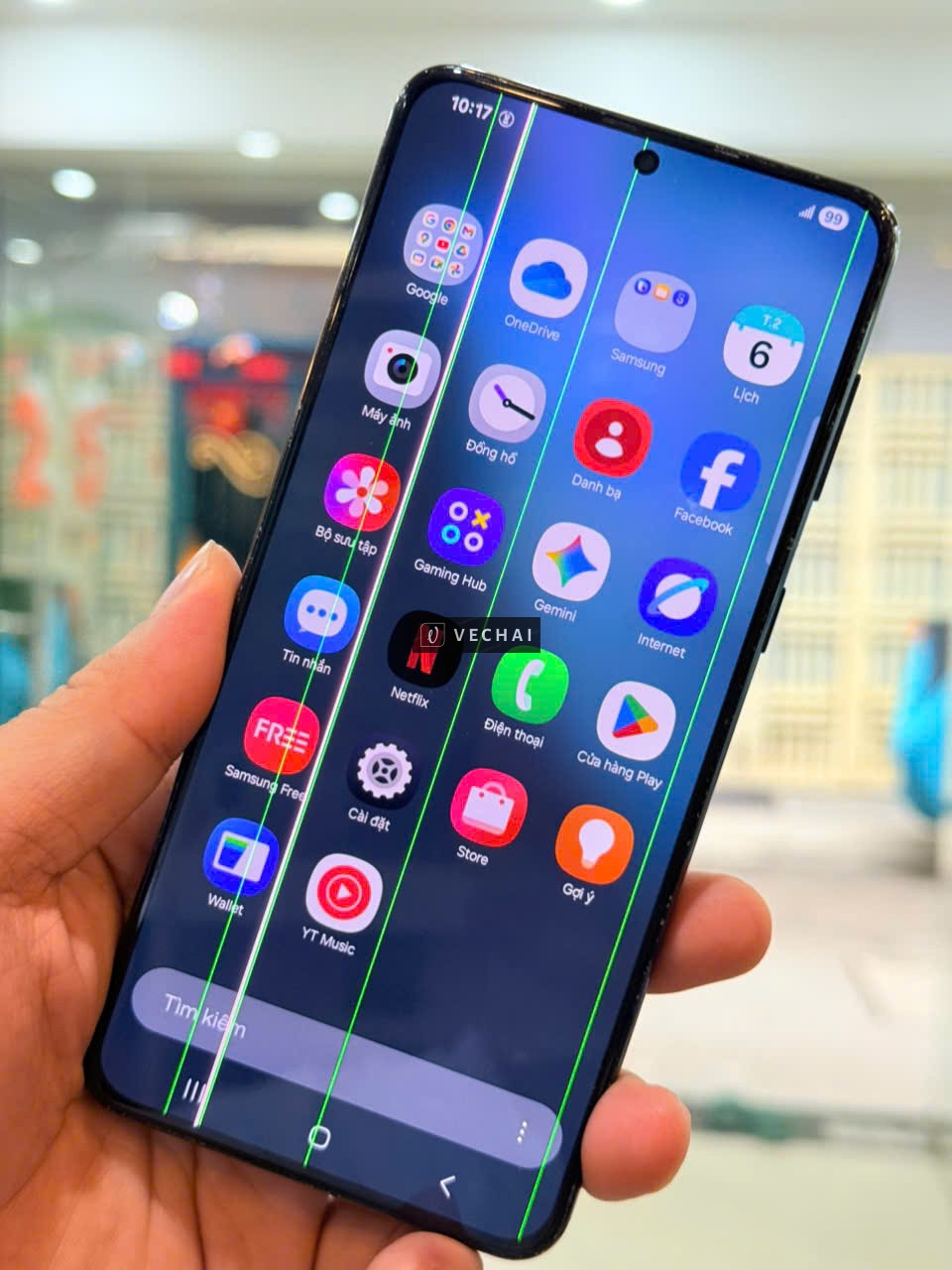 SAMSUNG S21 PLUS 5G 8/128GB THANH LÝ GIÁ RẺ CHO ANH EM SỬ DỤNG – Tình trạng có sọc màn hình như ảnh