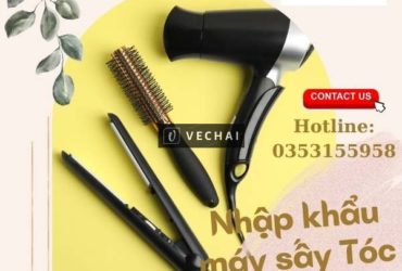 Cước vận chuyển và chính sách nhập khẩu máy sấy tóc như nào?