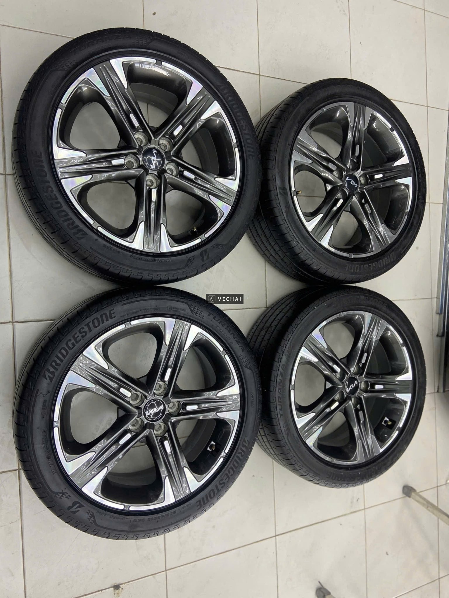 Bán bộ mâm zin kia k5 18 inch hàng theo xe đẹp keng