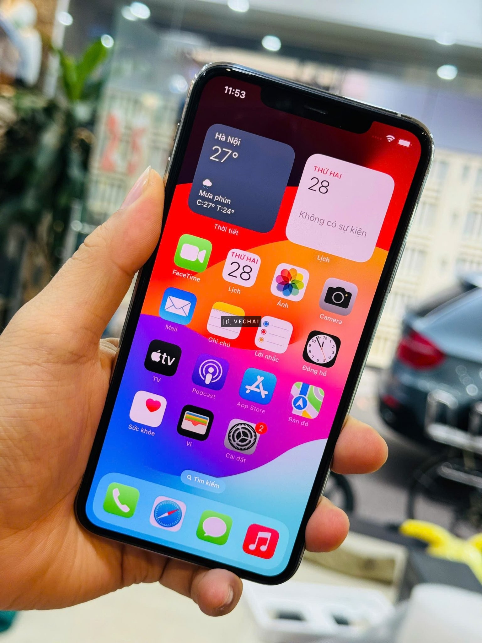 IPHONE 11 PRO MAX 64GB QUỐC TẾ CỰC TIỆN – Pin zin 100% cho ae sử dụng lâu dài – Tiện lợi lắp đc 2 si