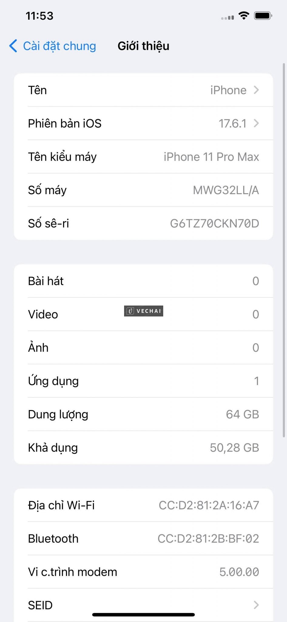IPHONE 11 PRO MAX 64GB QUỐC TẾ CỰC TIỆN – Pin zin 100% cho ae sử dụng lâu dài – Tiện lợi lắp đc 2 si