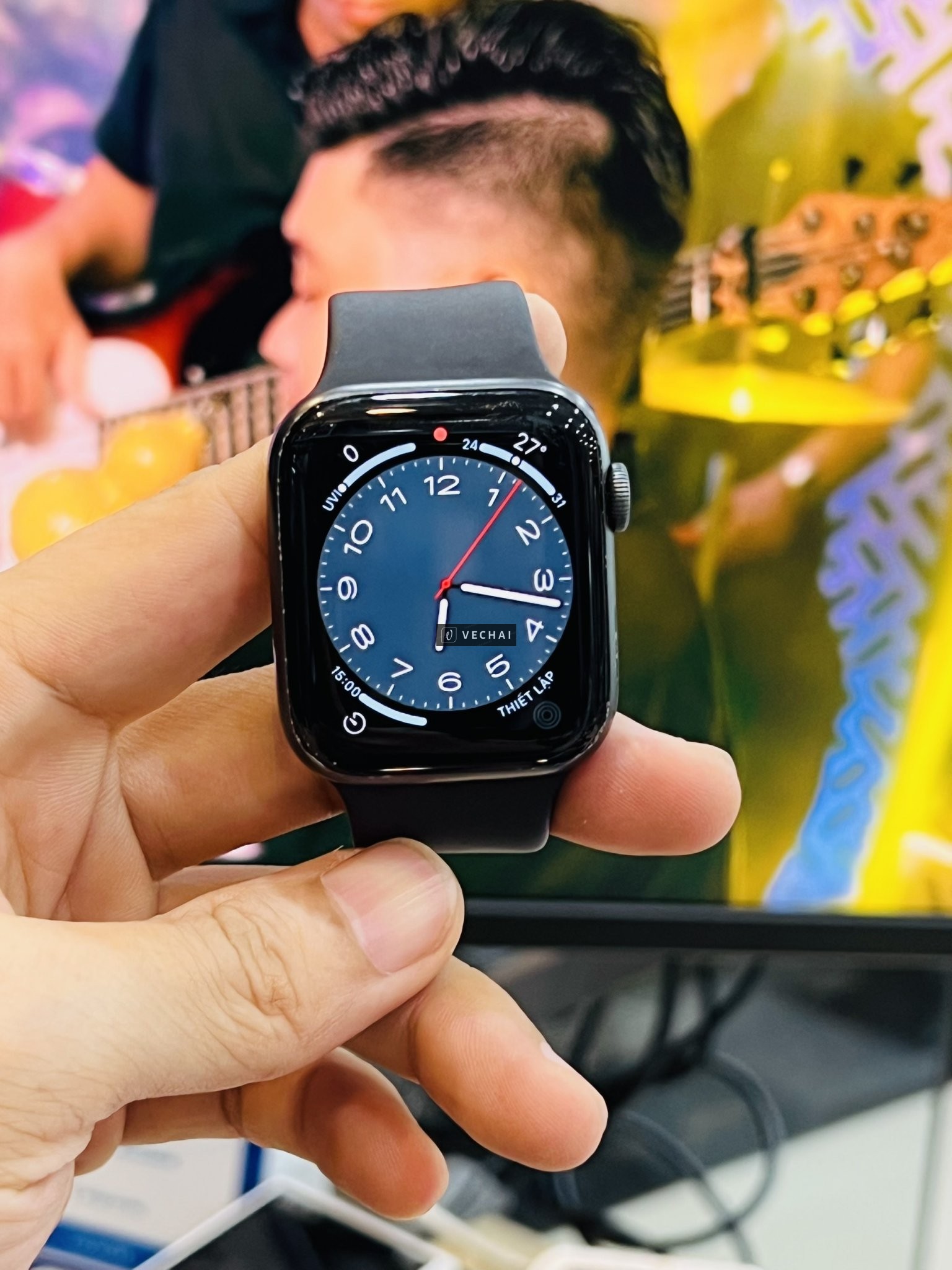 APPLE WATCH SERI 5 44MM THA HỒ SỬ DỤNG GIÁ HỢP LÝ – Bản chính hãng VNA luôn  – Pin trâu bò 98% quá k