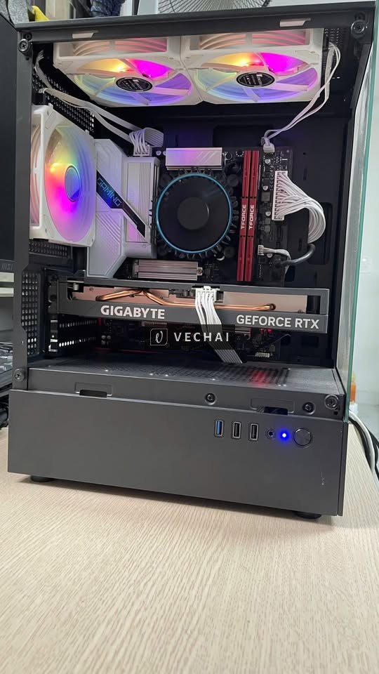 HN Thanh lý case LIKE NEW còn Bh hãng 2028 i5 14400f/b760 wifi/ram 32 ổ 512nvme/vga 4060/nguồn 650