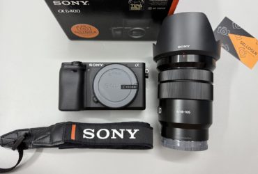 Sony A6400 + Sel 18-105 F4 mới keng 1k shot bh hãng 8/2026