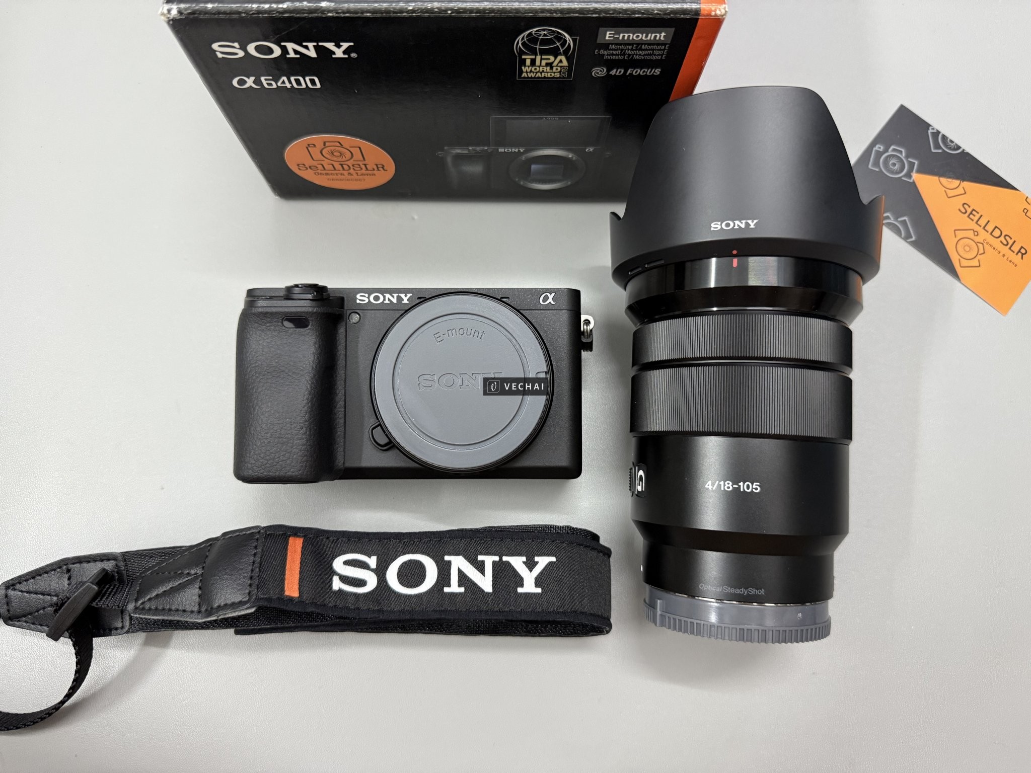 Sony A6400 + Sel 18-105 F4 mới keng 1k shot bh hãng 8/2026