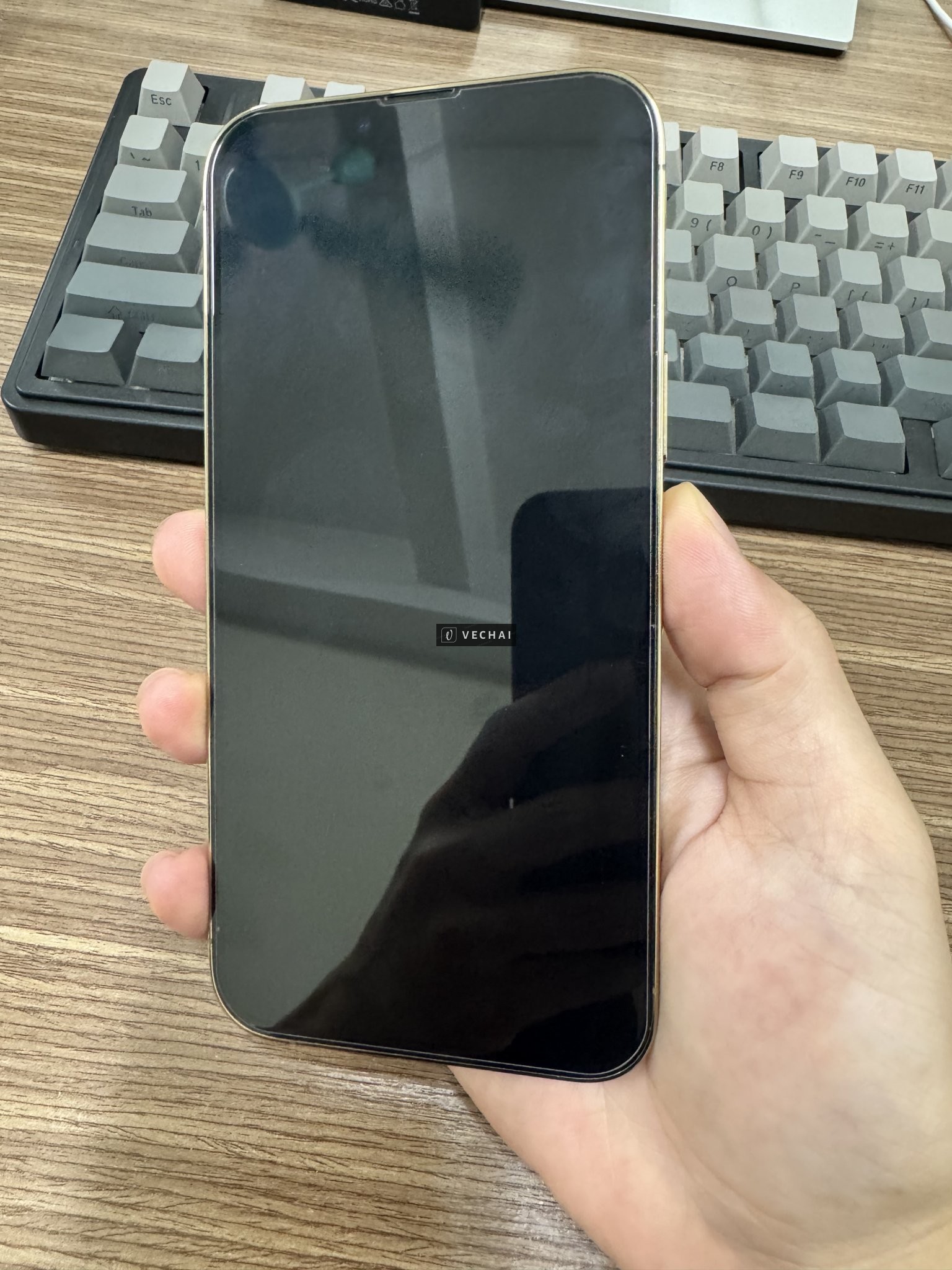 Bán Iphone 13 promax Gold 128Gb, fullbox, bản VN, dùng 1 đời chủ