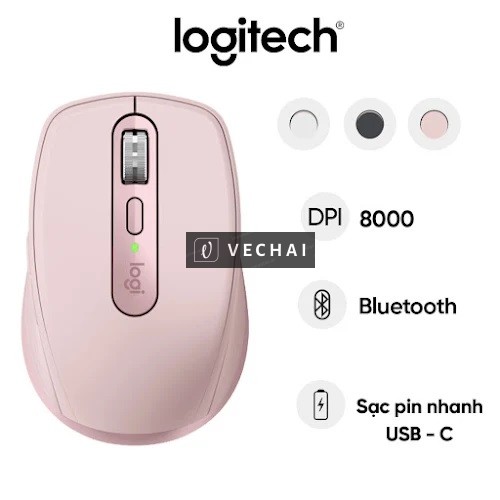 Chuột gaming không dây Logitech MX ANYWHERE 3S