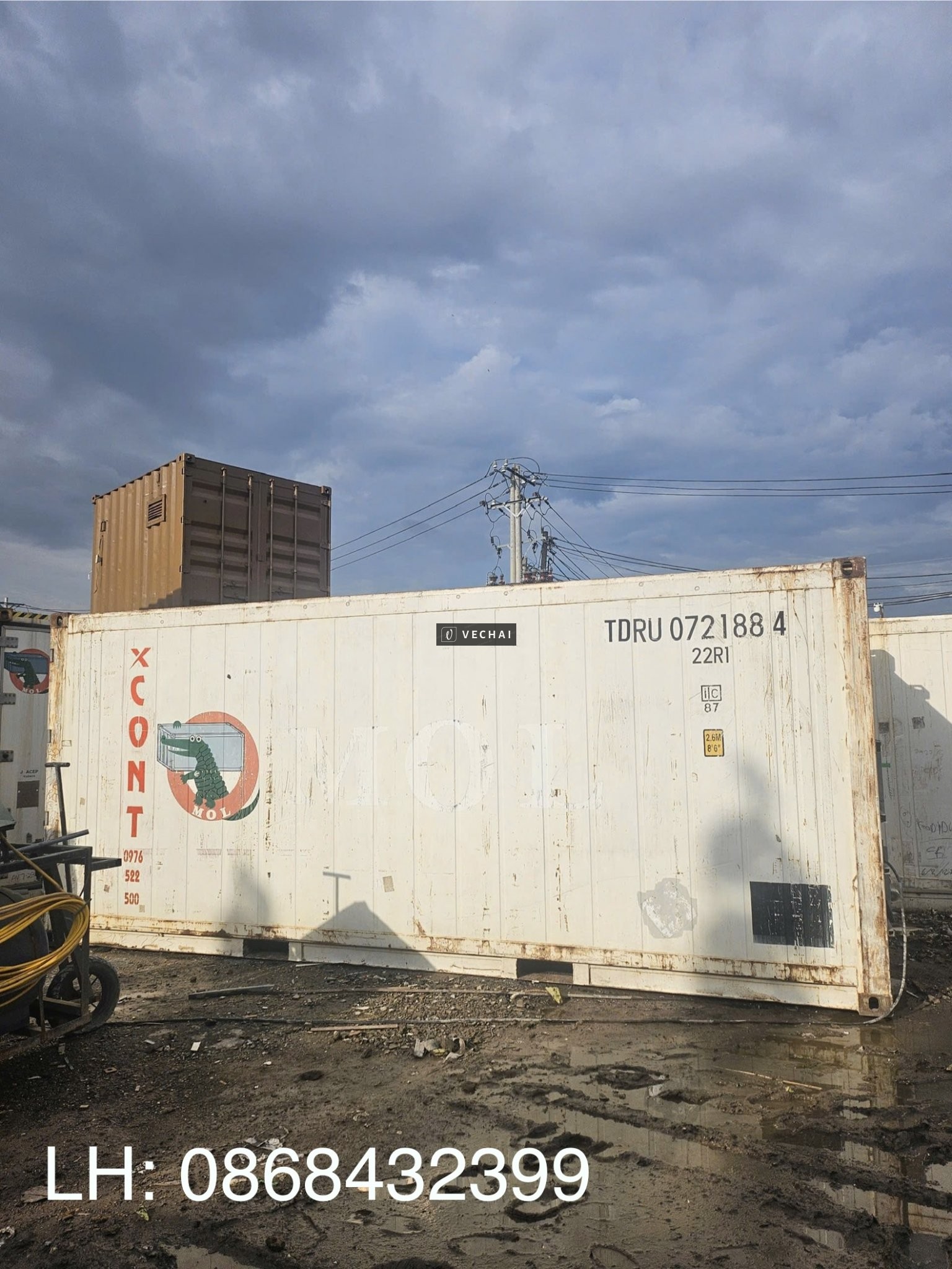 THANH LÝ CONTAINER LẠNH 20FT – MÁY DAIKIN 2008