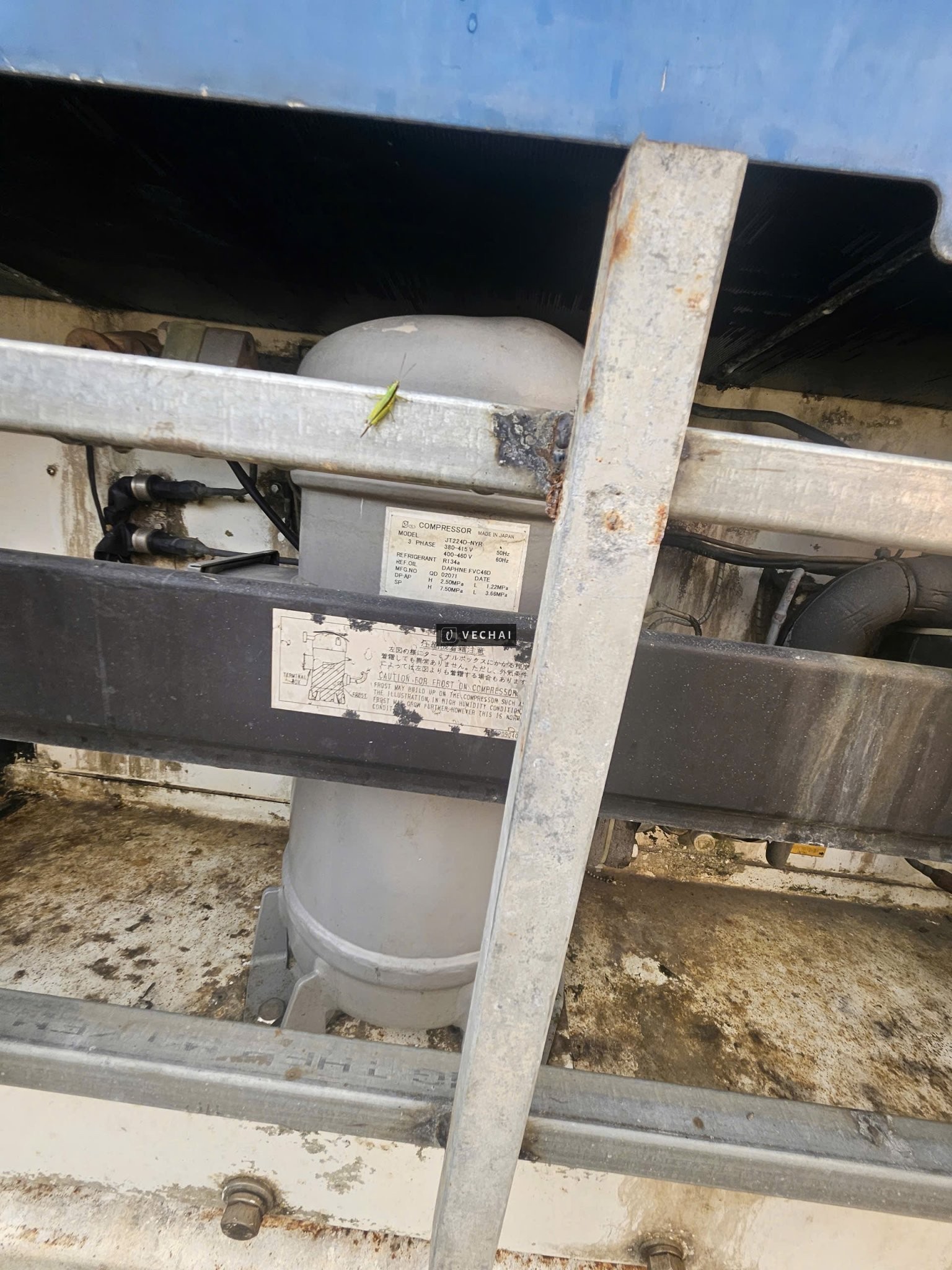 THANH LÝ CONTAINER LẠNH 20FT – MÁY DAIKIN 2008