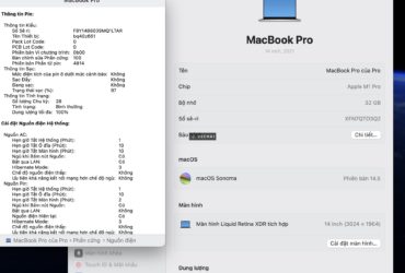 Trải Nghiệm MacBook Pro 14" – 10 Core CPU – M1 Pro/32GB/512GB chỉ 25tr990k!
