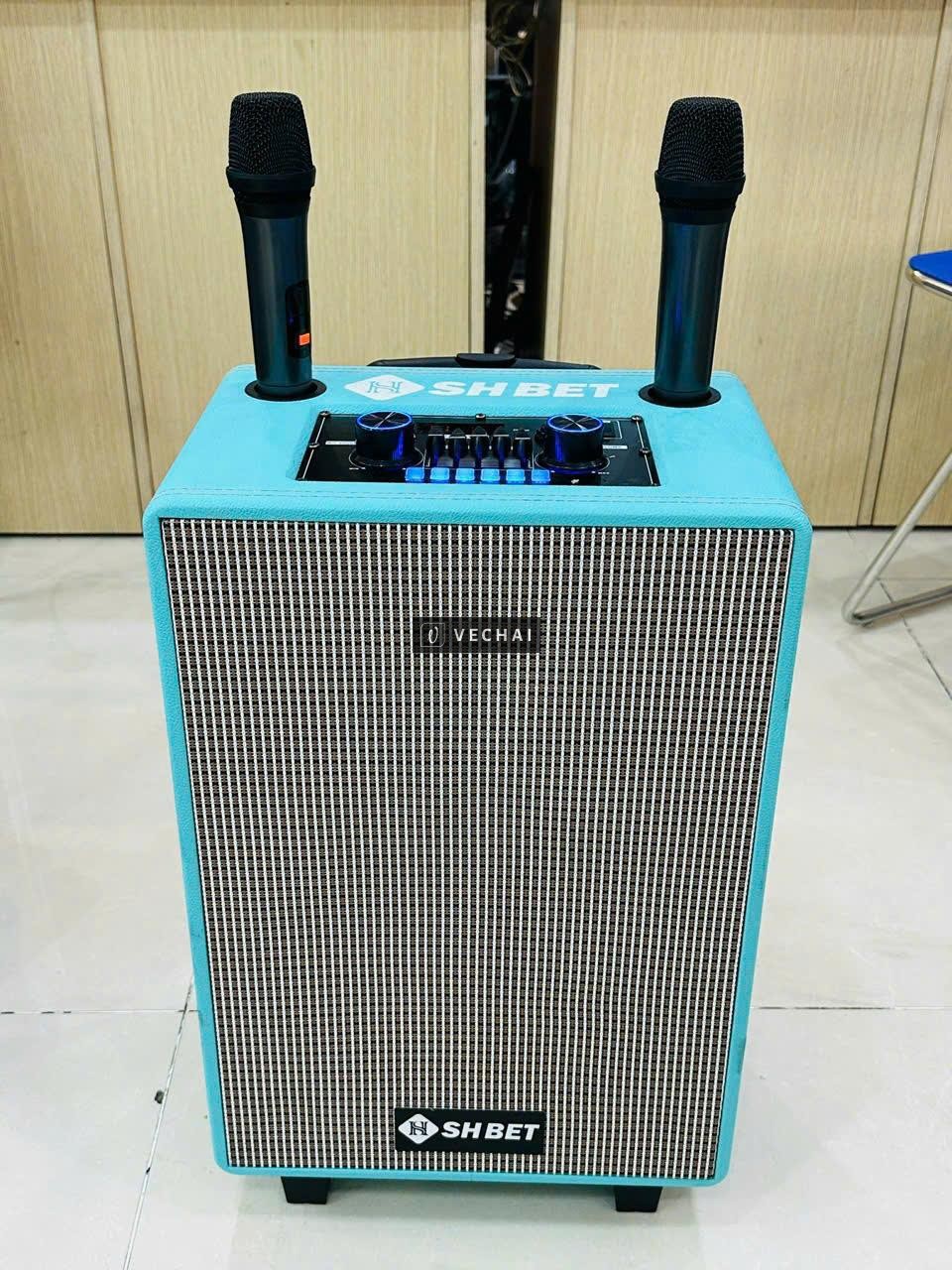 Thanh Lý Loa Hát karaoke SHBET BK19 Fullbox – Tiện lợi kết nối bluetooth hát đc ngay – Có thể cắm cổ