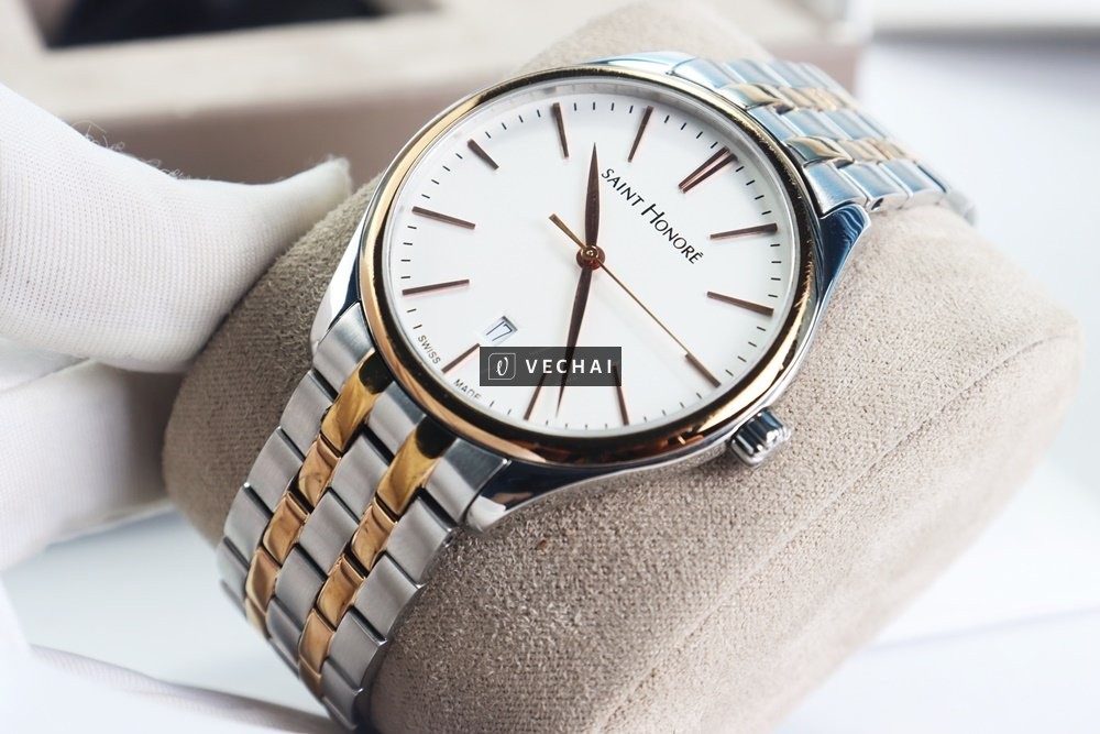 ĐH Nam Saint Honoré Monceau Demi Vàng, Size 40mm – Like New Fullbox