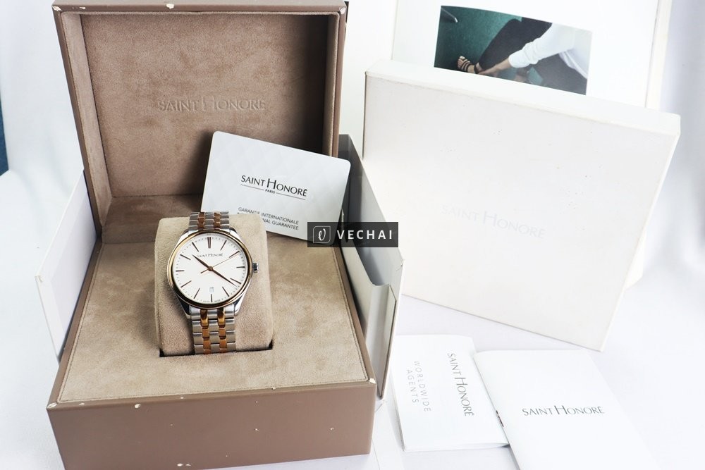 ĐH Nam Saint Honoré Monceau Demi Vàng, Size 40mm – Like New Fullbox