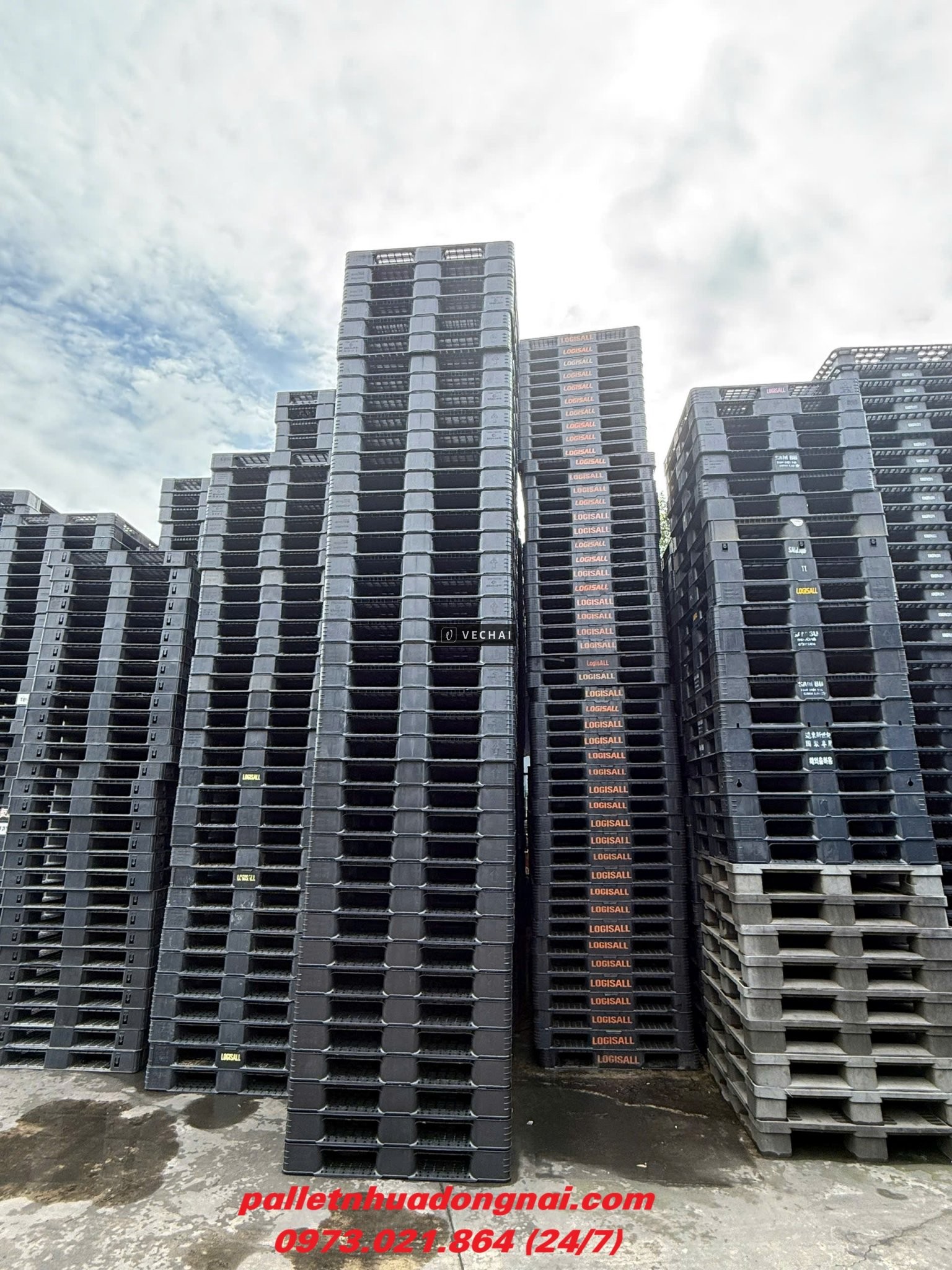 Xả Kho Pallet Nhựa Giá Rẻ Nhất Thị Trường – Giao Hàng Miễn Phí Tận Nơi