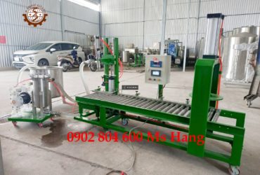 Máy chiết rót sơn và đóng nắp