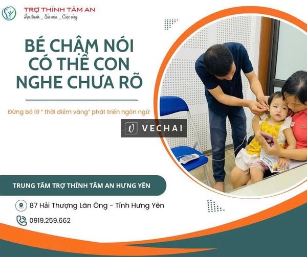Bé chậm nói – có thể con nghe chưa rõ