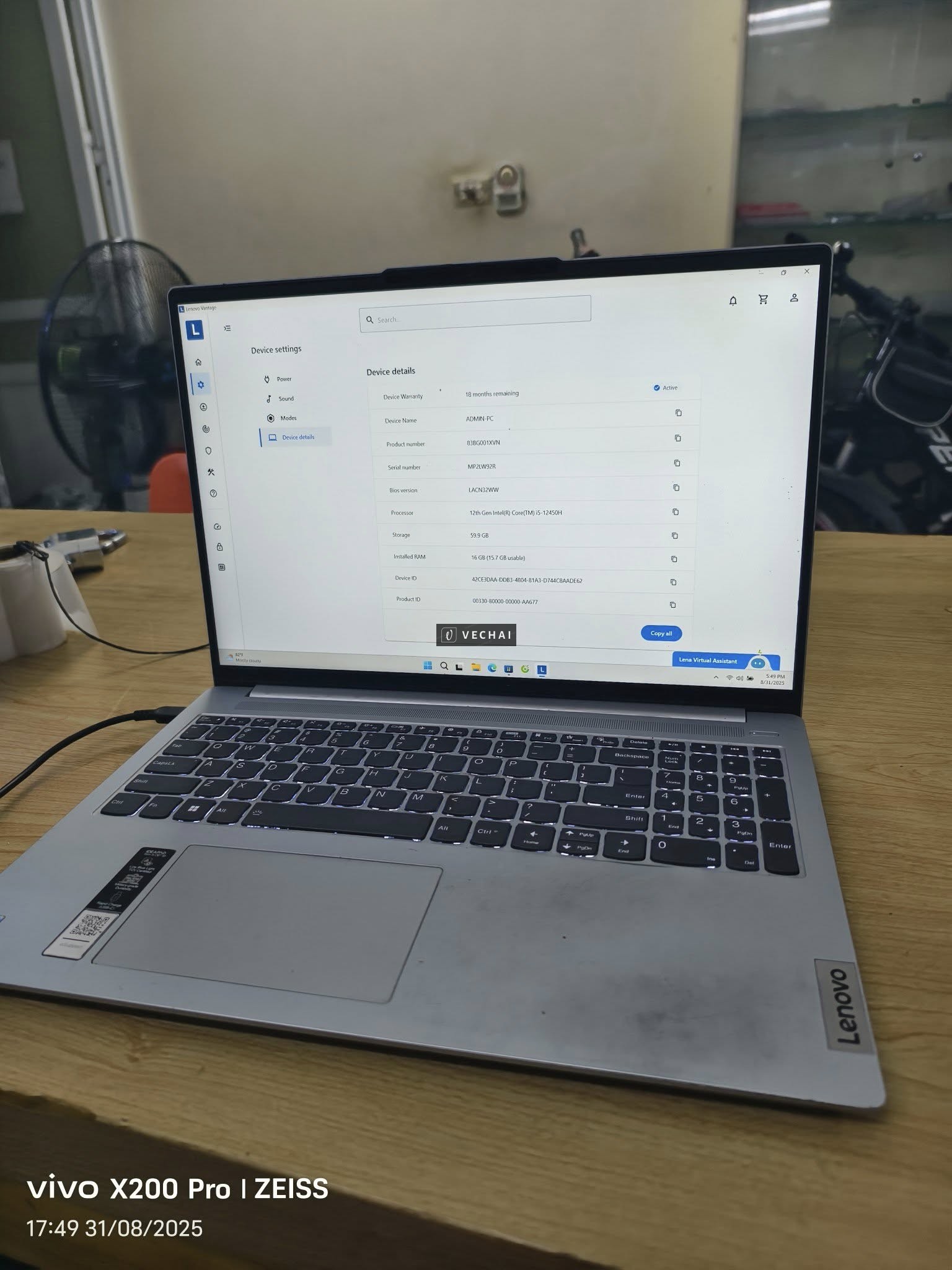 Lenovo ideapad slim 5 i5 12450h 16g 512g 15.6 inch bh hãng· 03.2027