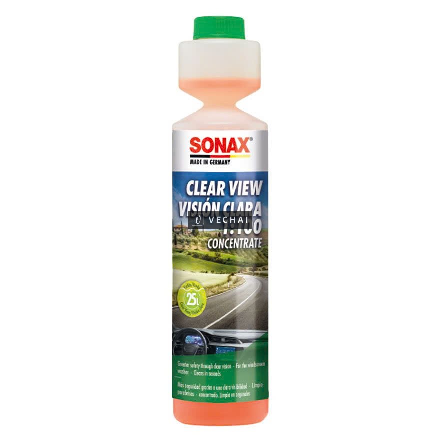 Nước rửa kính lái đậm đặc, tiết kiệm – Sonax Clear View