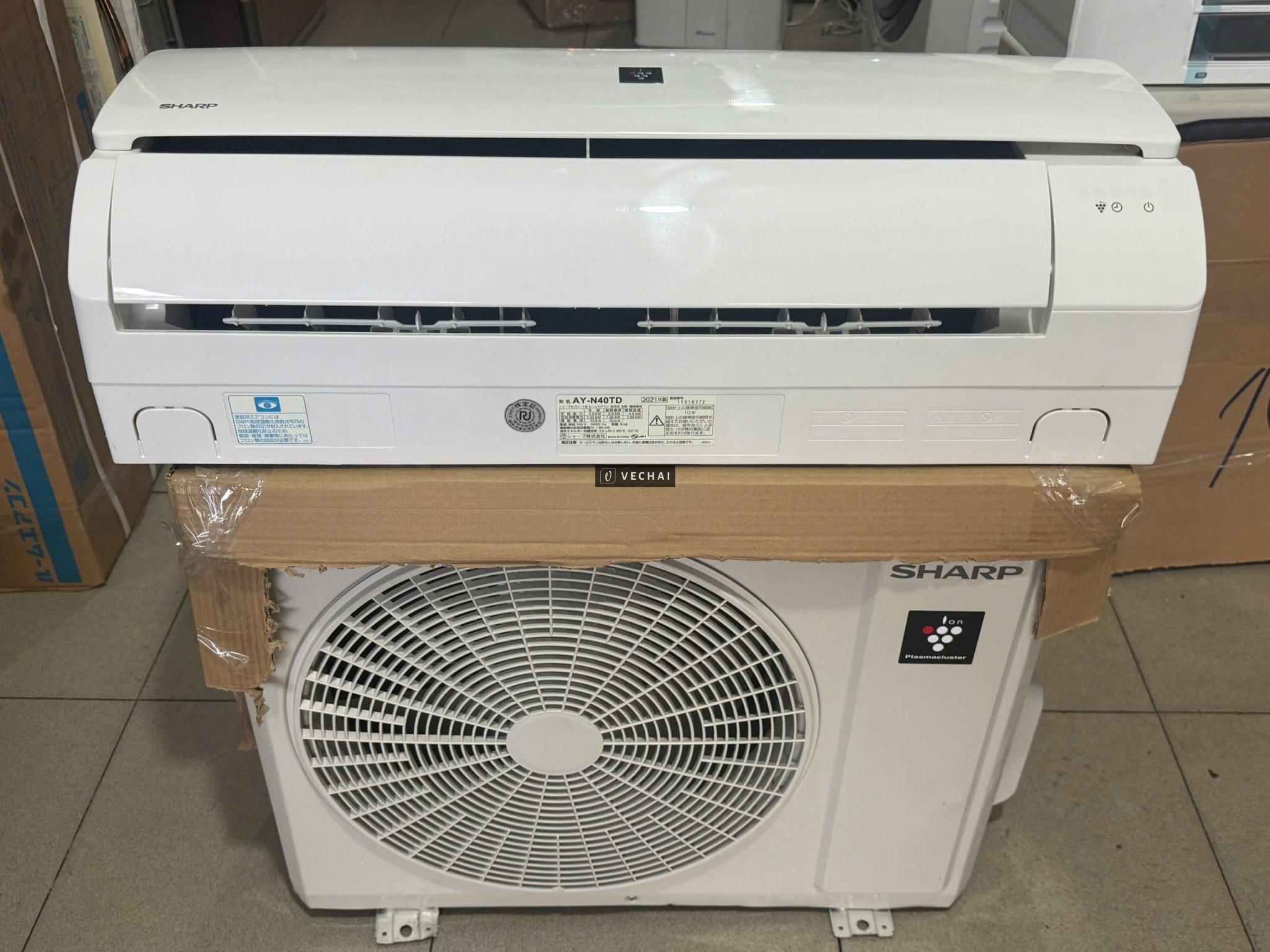 Máy lạnh nội địa SHARP AY-N40TD 2HP – sx 2021 , hàng like new 95%
