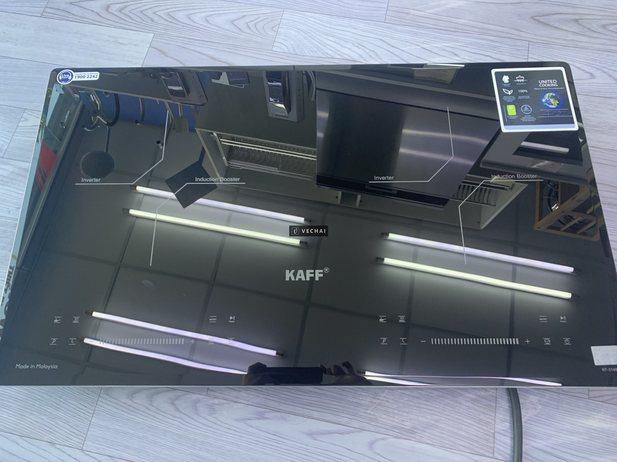 Bếp Từ Đôi Kaff KF-314ID Chính Hãng Tại Thành Phố Hồ Chí Minh