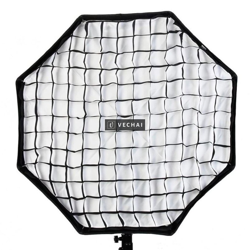 Dù phản sáng 120cm kèm vải tản, tổ ong và túi đựng