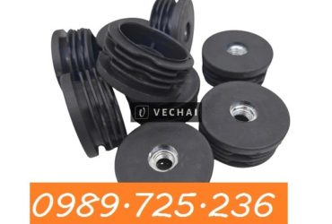 Chụp đầu sắt hộp phi 38 ren M6 hay còn gọi là nút bịt đầu sắt hộp phi 38 ren 6 là phụ kiện chuyên dụ