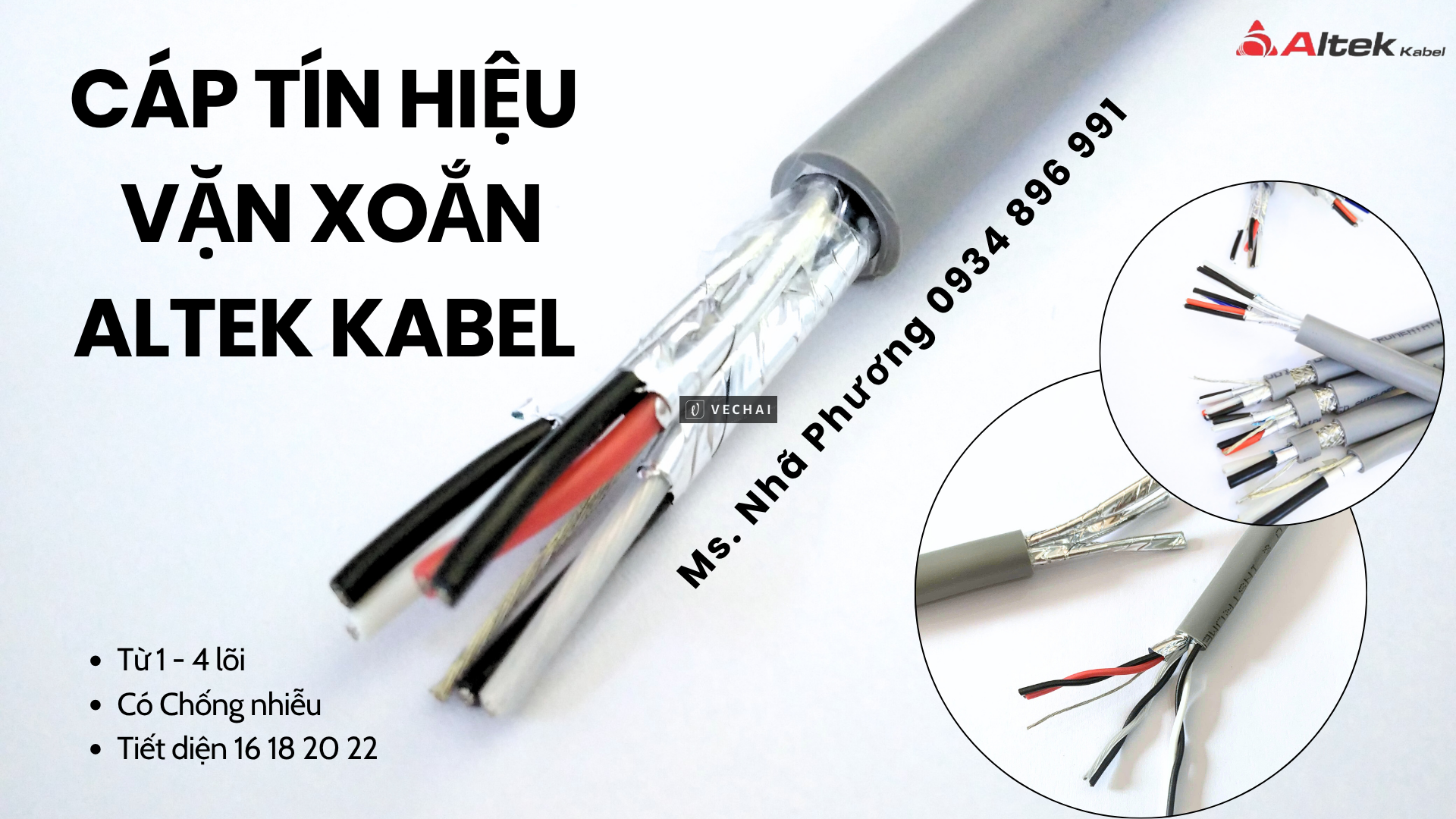 CÁP TÍN HIỆU VẶN XOẮN 22 AWG 2 LÕI ALTEK KABEL ĐÀ NẴNG – HÀ NỘI – HỒ CHÍ MINH