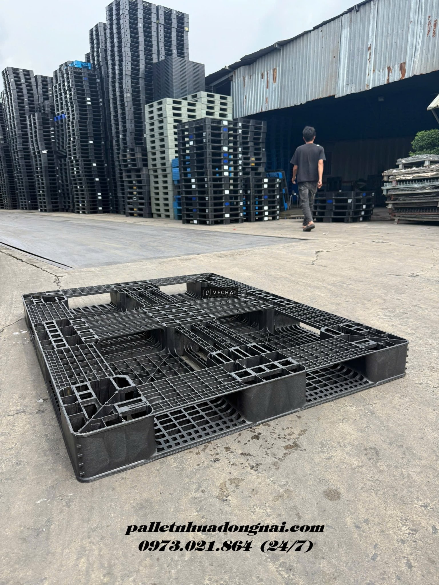 Thanh Lý Lô Pallet Nhựa Khổ Lớn – Giá Siêu Rẻ
