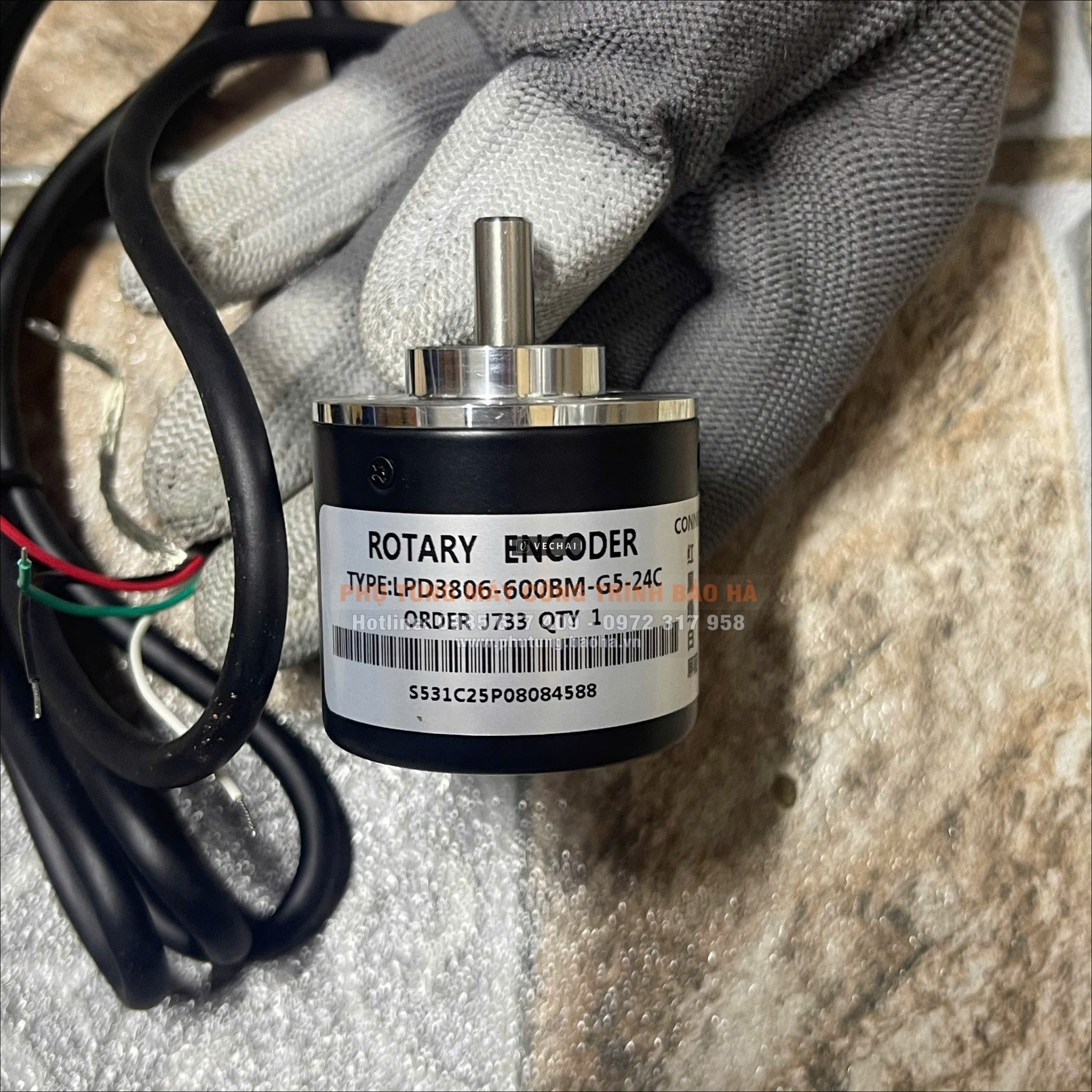 Bộ mã hóa vòng quay LPD3806-600BM-G5-24C – Độ chính xác cao, hoạt động ổn định