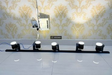 Đèn rọi ray Verona Lighting đen 12W/bóng (5 bóng)