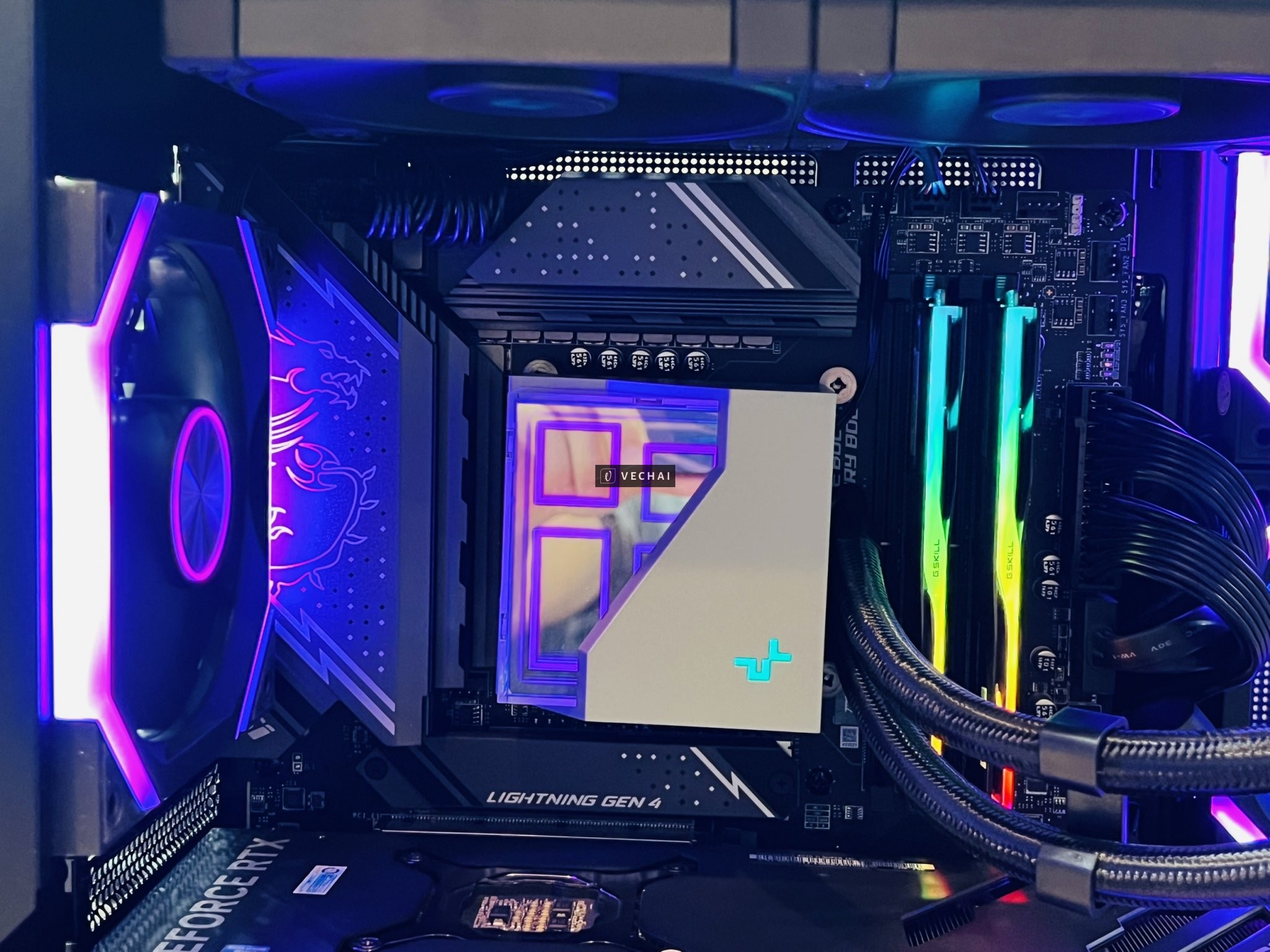 E pass Lại Case Chip intel Core i5-13600K Ram 32G SSD 1Tb + 1Tb HDD VGA RTX 4070Ti Supper BH An Phát