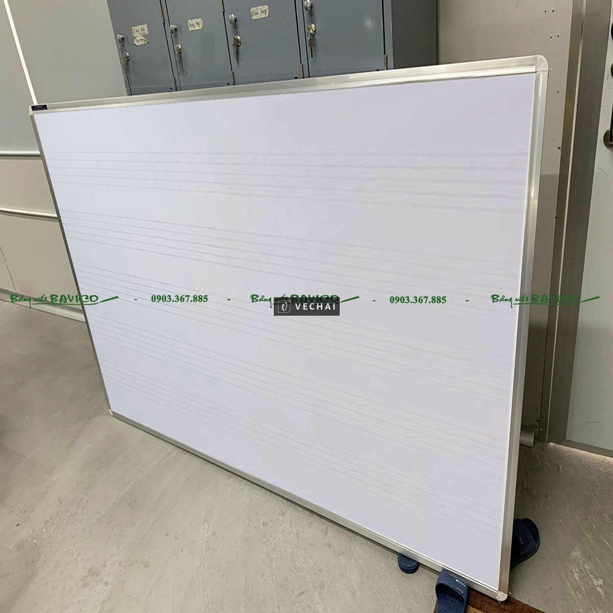 BẢNG TỪ TRẮNG GREENLAM KẺ KHUÔNG NHẠC