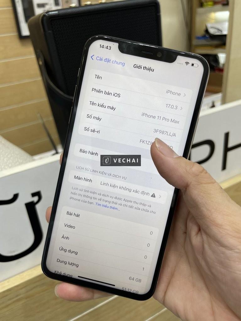 Bán 11PM 64 fullzin 3t7