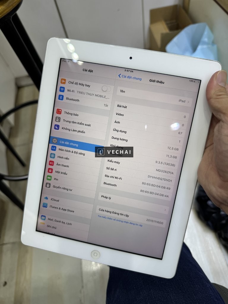 Bán Ipad3 full zin 300k